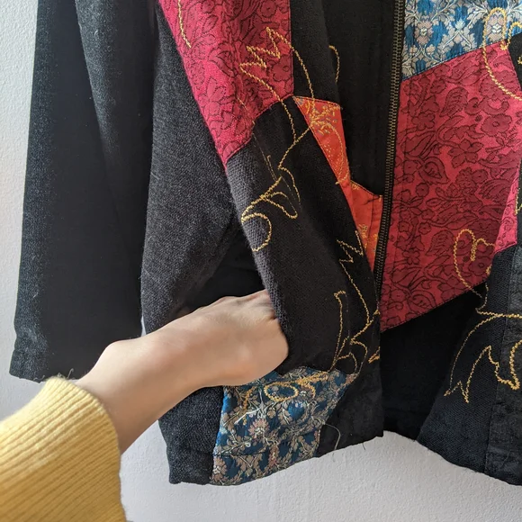 Colorful Patchwork Jacket - Picture 4 of 6